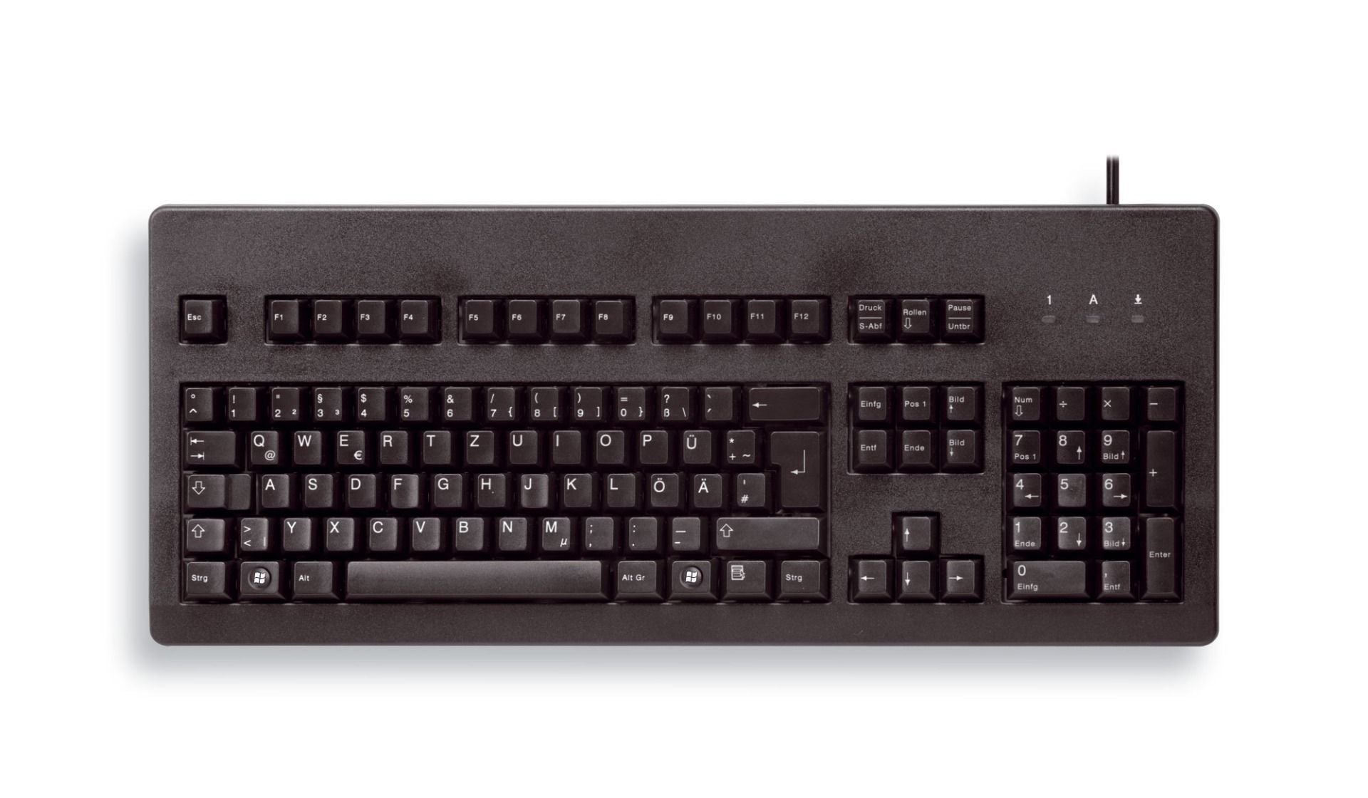 CHERRY G80-3000 USB/PS2-Tastatur schwarz CHERRY G80-3000 USB/PS2-Tastatur schwarz